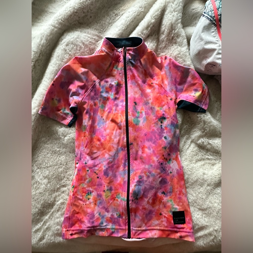 Machines for freedom cycling jersey - Sz Small